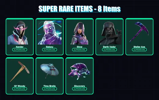 [PS4/PS5/XBOX/PC] | Xander | Galaxy | Glow | Darth Vader | The Imagined | 187 skin | 275 pickaxe | 175 emote | 212 glider | Lv3887