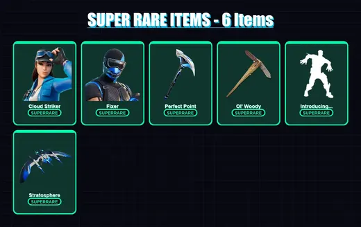 [PS4/PS5/XBOX/PC] | Cloud Striker | Fixer | Fade | Jules | Aquaman | 11 skin | 21 pickaxe | 25 emote | 21 glider | Lv279