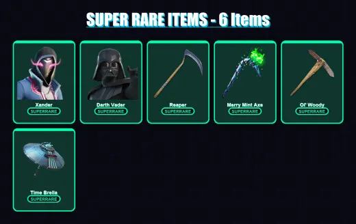 [PC/XBOX] | Xander | Darth Vader | Sorana | The Cube Queen | Snap | 155 skin | 163 pickaxe | 124 emote | 146 glider | Lv2314