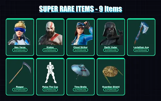 [PC/XBOX/PSN] | Neo Versa | Kratos | Cloud Striker | Darth Vader | Frostbite | 143 skin | 143 pickaxe | 113 emote | 136 glider | Lv2306 — Game account