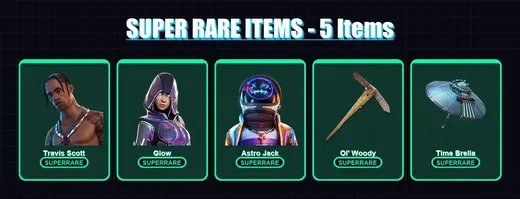 [PC/PSN] | Travis Scott | Glow | Astro Jack | Renzo the Destroyer | Omegarok | 180 skin | 199 pickaxe | 147 emote | 157 glider | Lv2714