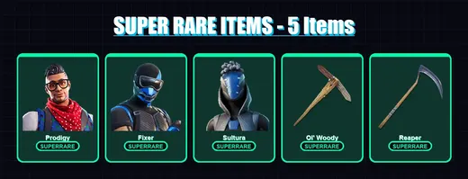 [PS4/PS5/PC] | Prodigy | Fixer | Sultura | Galaxia | Omegarok | 255 skin | 298 pickaxe | 210 emote | 200 glider | Lv3150