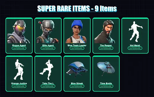 [PS4/PS5/XBOX/PC] | Rogue Agent | Elite Agent | Blue Team Leader | The Reaper | Midas | 112 skin | 108 pickaxe | 117 emote | 95 glider | Lv1314 — Game account