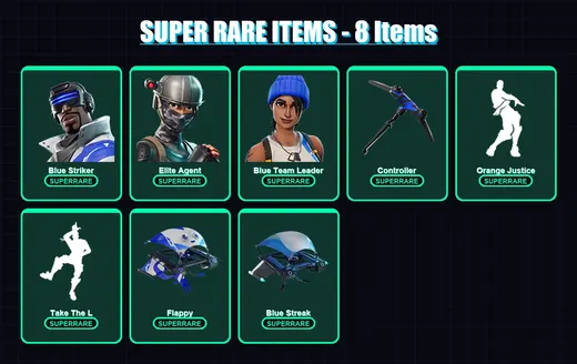 [PC/XBOX/PSN] | Blue Striker | Elite Agent | Blue Team Leader | Dark Voyager | Drift | 24 skin | 18 pickaxe | 27 emote | 24 glider | Lv322