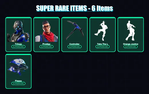 [PS4/PS5/XBOX/PC] | Trilogy | Prodigy | The Ice King | Fallen Love Ranger | Valeria | 43 skin | 99 pickaxe | 71 emote | 79 glider | Lv996
