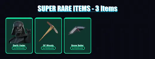 [PS4/PS5/XBOX/PC] | Darth Vader | The Imagined | Paradigm (Reality-659) | Twyn | Snap | 81 skin | 103 pickaxe | 85 emote | 74 glider | Lv1629