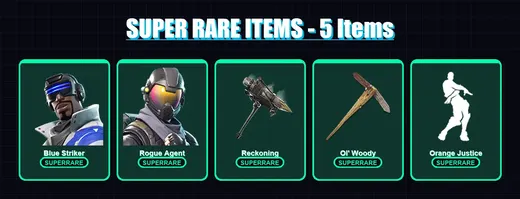 [PS4/PS5/XBOX/PC] | Blue Striker | Rogue Agent | Predator | Snap | Menace | 89 skin | 128 pickaxe | 81 emote | 102 glider | Lv2591