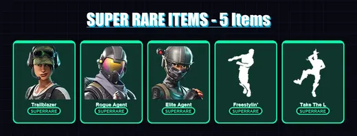 [PC/XBOX/PSN] | Trailblazer | Rogue Agent | Elite Agent | Love Ranger | Drift | 14 skin | 15 pickaxe | 25 emote | 15 glider | Lv247