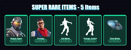 [PC/XBOX/PSN] | Rogue Agent | Prodigy | Hybrid | The Ice King | Zenith | 28 skin | 41 pickaxe | 63 emote | 48 glider | Lv878
