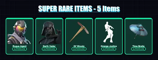[PC/XBOX] | Rogue Agent | Darth Vader | Valor | Hybrid | Blackheart | 147 skin | 197 pickaxe | 148 emote | 162 glider | Lv2156