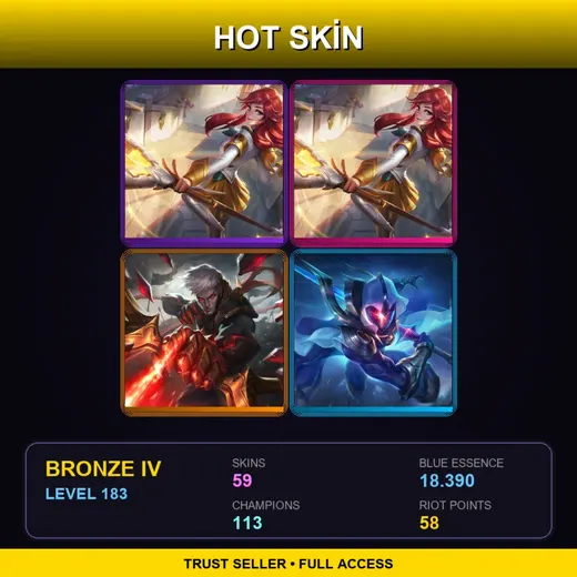 BR | Prestige Battle Academia Lux (2022) | Prestige Battle Academia Lux | Conqueror Varus | 59 Skin | 113 Champ | Lv183