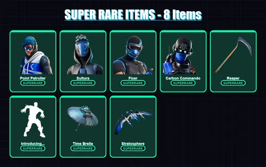 [PS4/PS5/XBOX/PC] | Point Patroller | Sultura | Fixer | Carbon Commando | Peter Griffin | 114 skin | 153 pickaxe | 132 emote | 130 glider | Lv2532 — Game account
