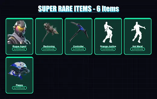 [PS4/PS5/XBOX/PC] | Rogue Agent | Drift | Carbide | Lynx | Menace | 120 skin | 148 pickaxe | 151 emote | 120 glider | Lv2349