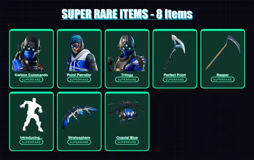 [PC/XBOX/PSN] | Carbon Commando | Point Patroller | Trilogy | Fusion | Catalyst | 24 skin | 31 pickaxe | 47 emote | 37 glider | Lv767 — Game account