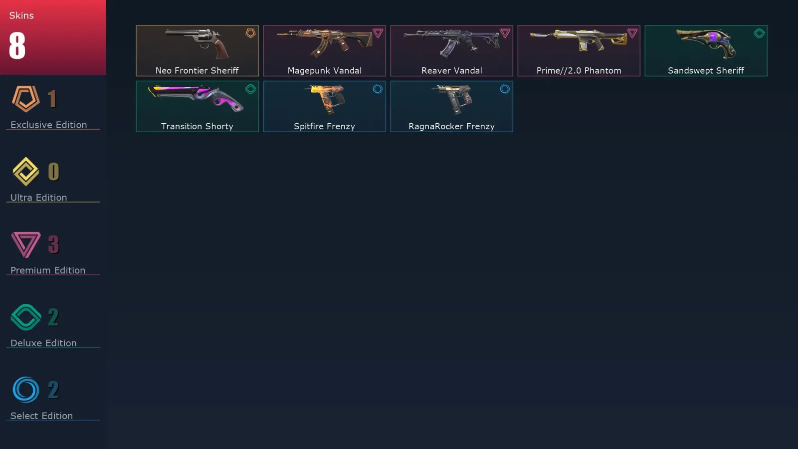[Valorant] | EU | Level 126 | Silver 1 | 28 Agents | 8 Skins — Valorant account