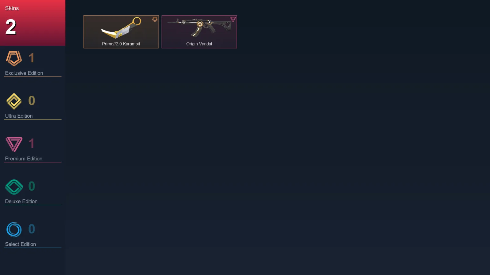 AP | Lv23 | Unranked | 2 Skin | 8 Agent | 6 Buddy
