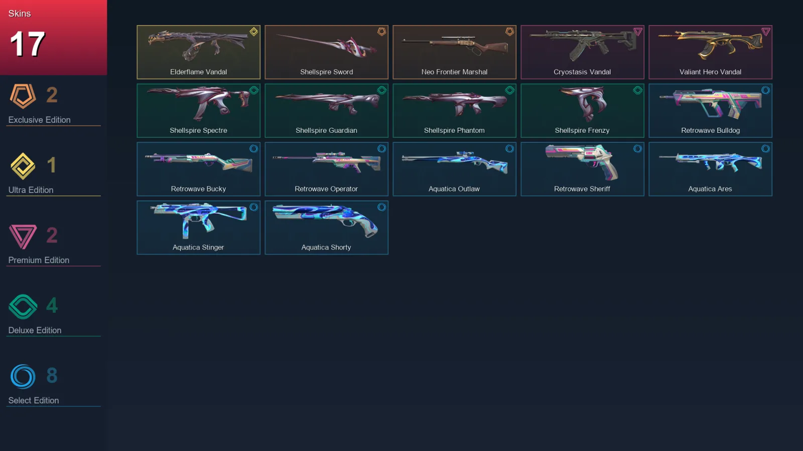 BR | Lv66 | Unranked | 17 Skin | 22 Agent | 30 Buddy