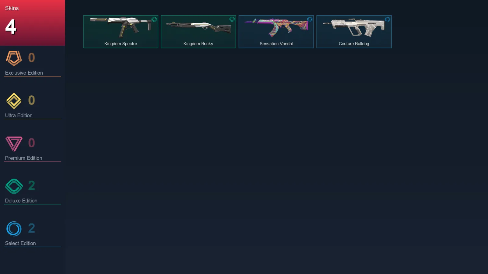 EU | Lv18 | Unranked | 4 Skin | 9 Agent | 10 Buddy