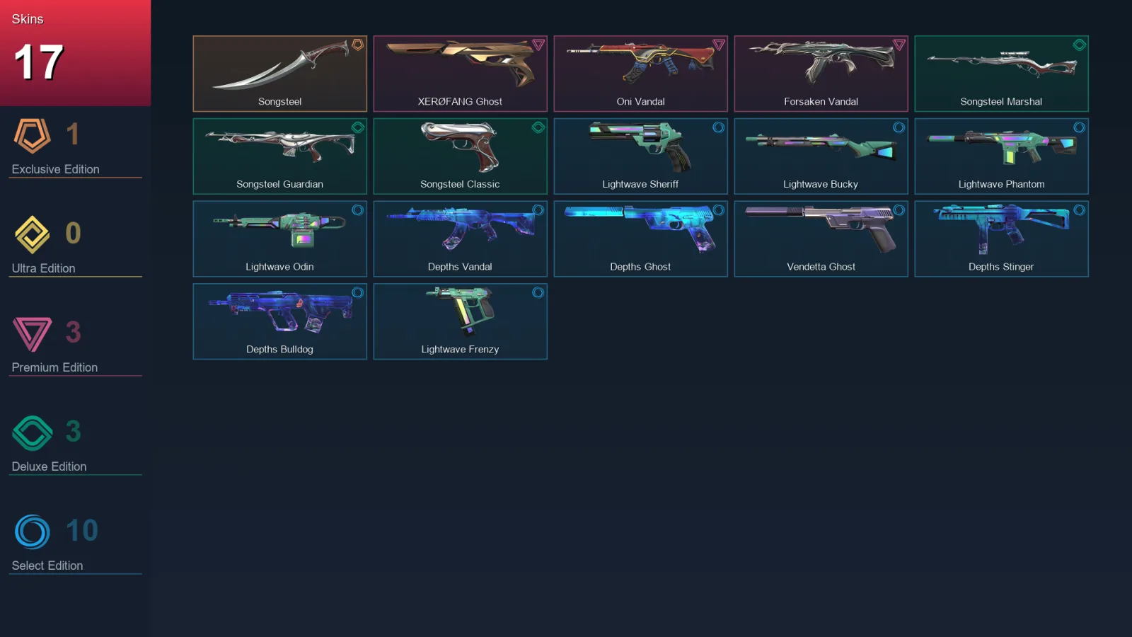EU | Lv44 | Unranked | 17 Skin | 14 Agent | 26 Buddy — Valorant account
