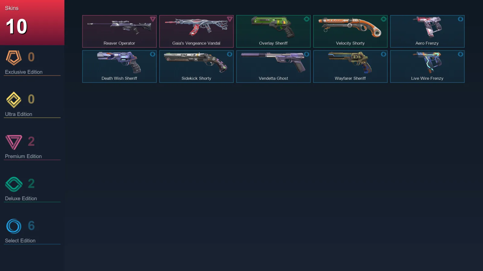 AP | Lv174 | Unranked | 10 Skin | 26 Agent | 66 Buddy — Valorant account