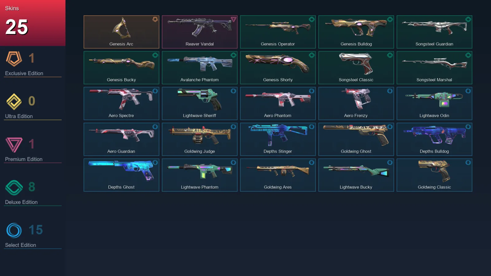 NA | Lv89 | Unranked | 25 Skin | 22 Agent | 50 Buddy — Valorant account