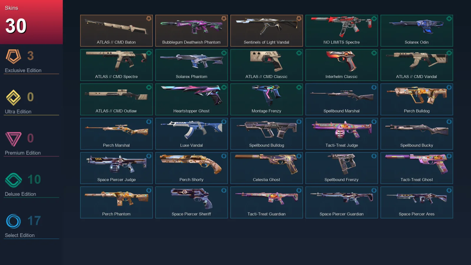 BR | Lv95 | Unranked | 30 Skin | 25 Agent | 46 Buddy — Valorant account