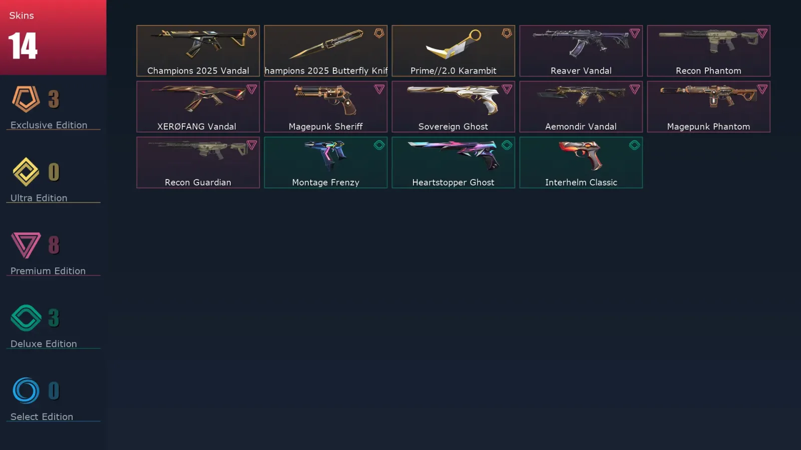 [Valorant] | EU | Level 89 | Diamond 1 | 27 Agents | 14 Skins — Valorant account