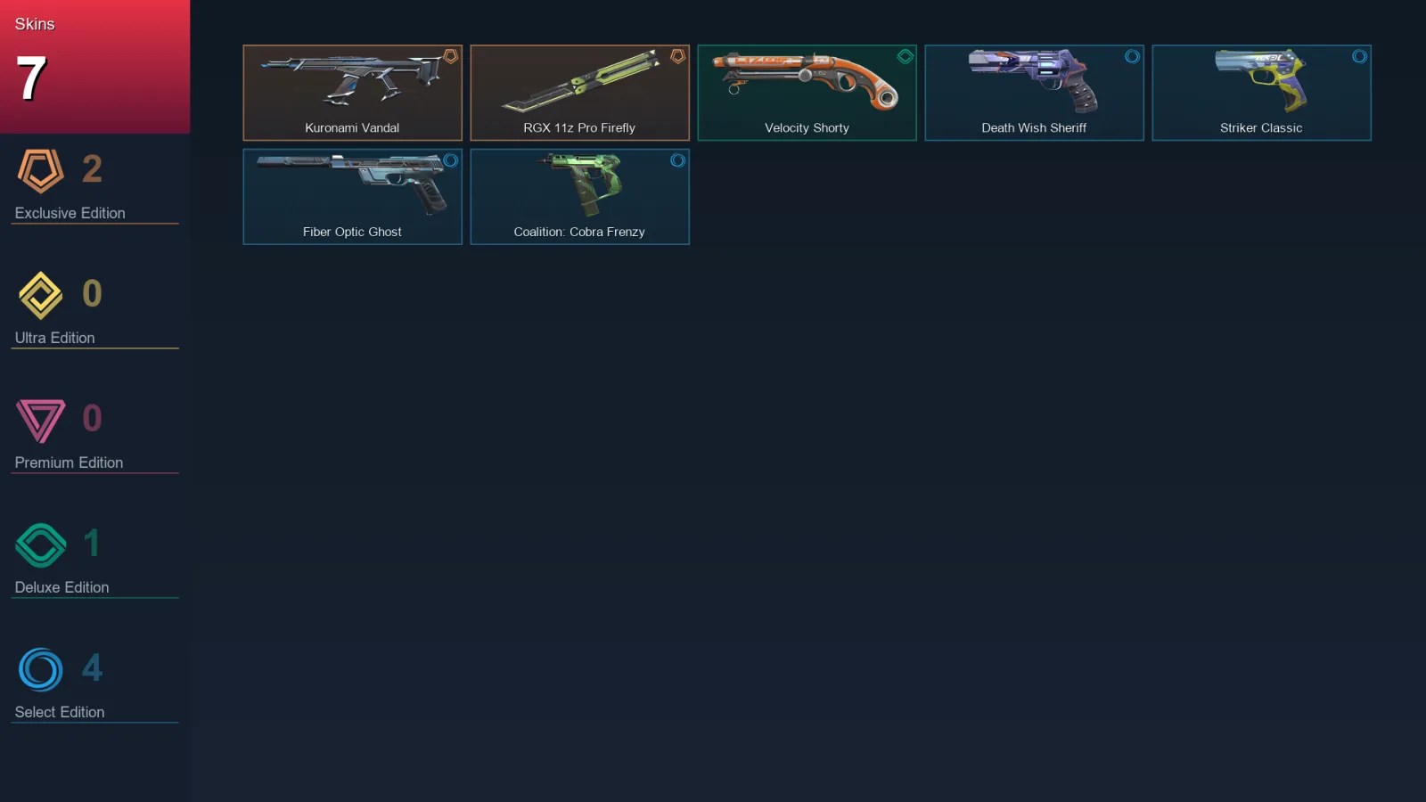 BR | Lv101 | Unranked | 7 Skin | 26 Agent | 44 Buddy