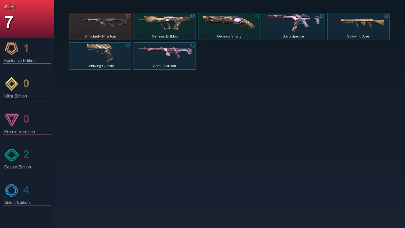 NA | Lv24 | Unranked | 7 Skin | 8 Agent | 12 Buddy