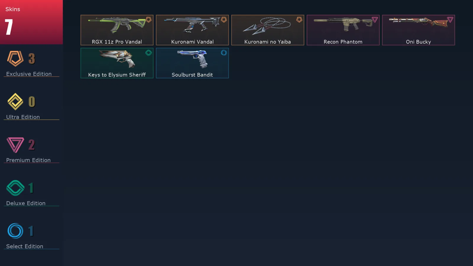 [Valorant] | EU | Level 64 | Diamond 1 | 18 Agents | 7 Skins
