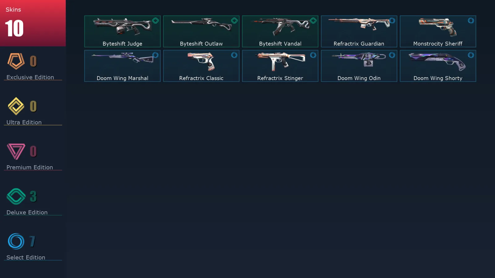 [Valorant] | EU | Level 44 | 17 Agents | 10 Skins