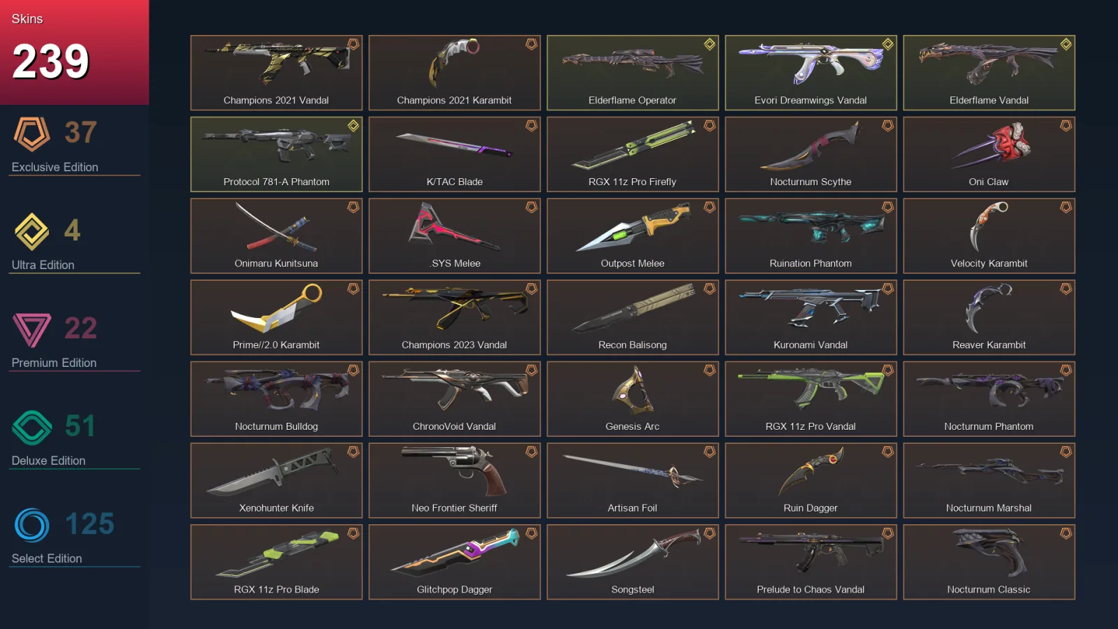 EU | Lv392 | Unranked | 239 Skin | 29 Agent | 229 Buddy