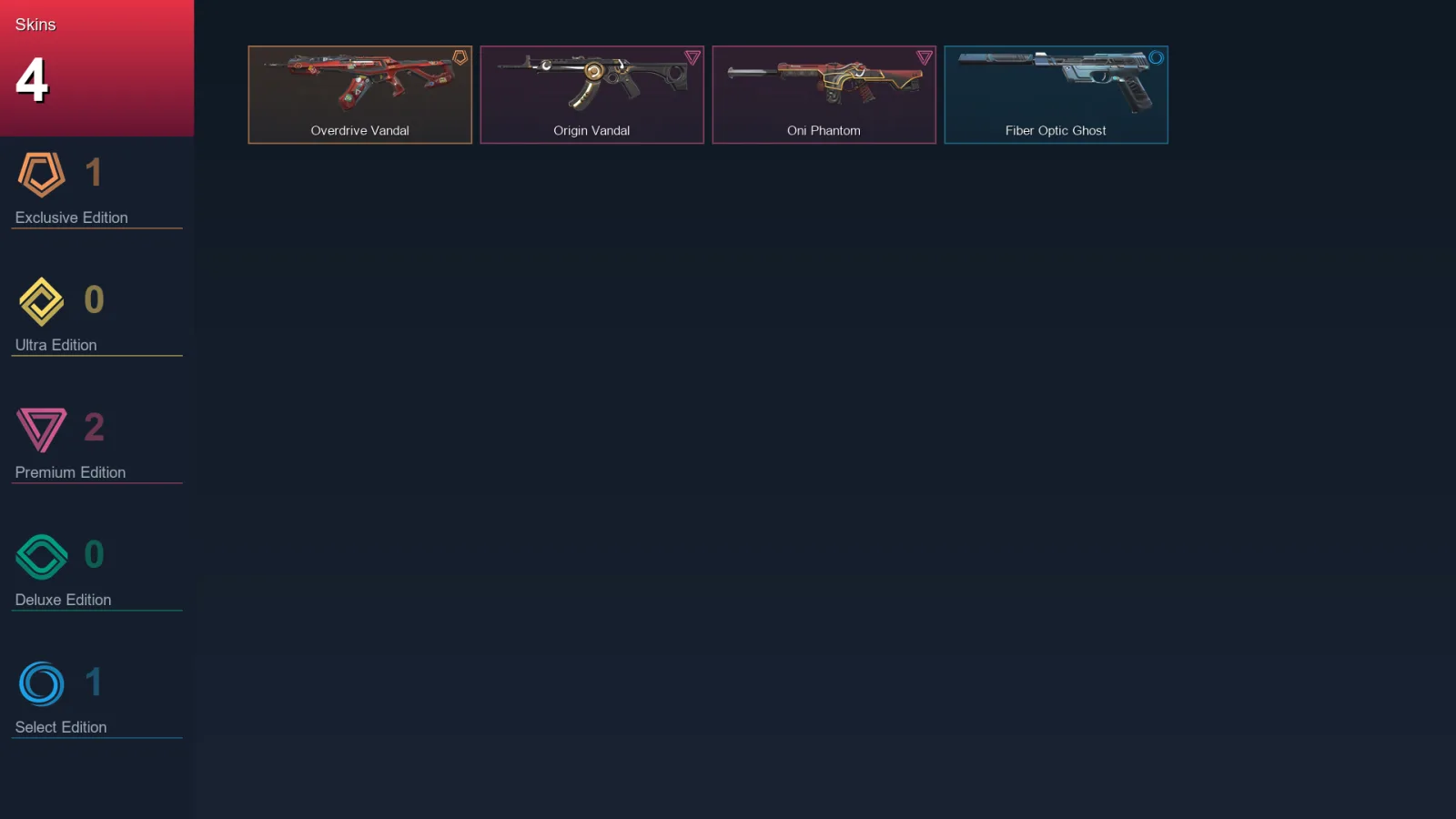 AP | Lv116 | Unranked | 4 Skin | 26 Agent | 51 Buddy