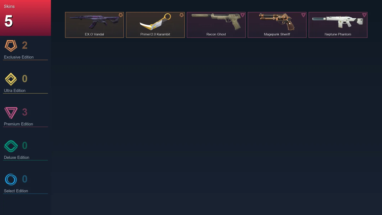 EU | Lv27 | Unranked | 5 Skin | 12 Agent | 11 Buddy