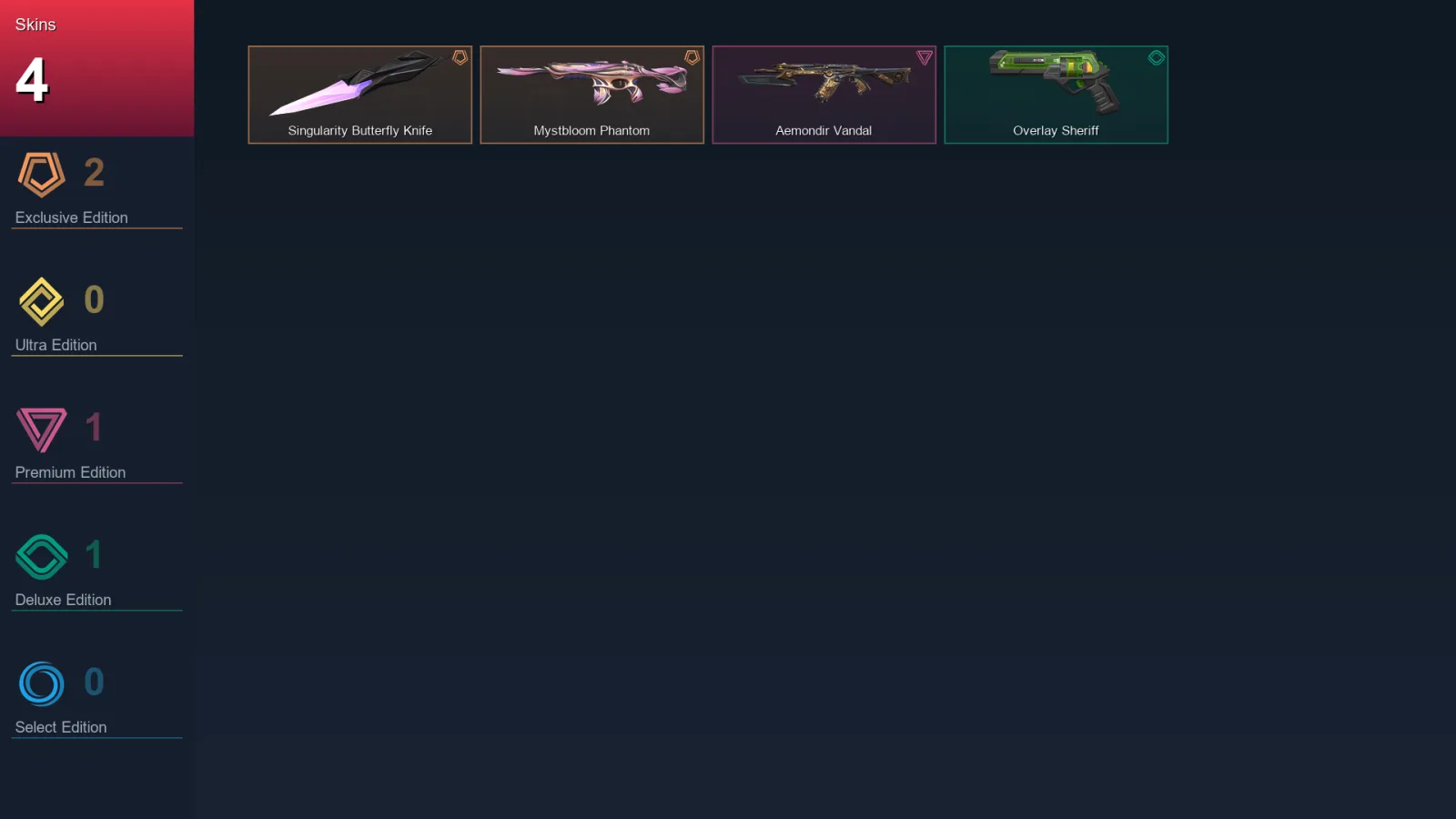 EU | Lv30 | Unranked | 4 Skin | 12 Agent | 7 Buddy