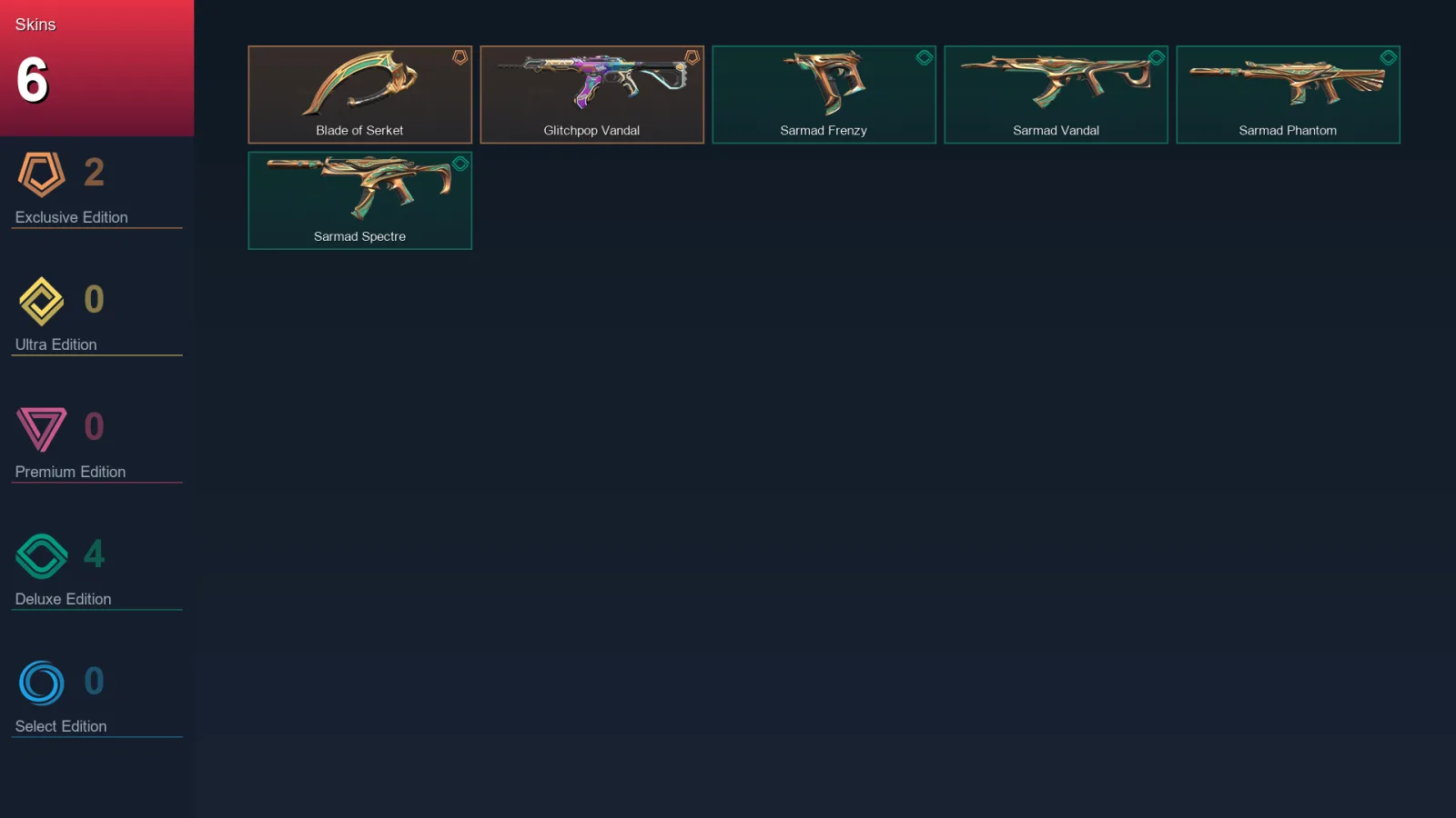 EU | Lv27 | Unranked | 6 Skin | 13 Agent | 17 Buddy