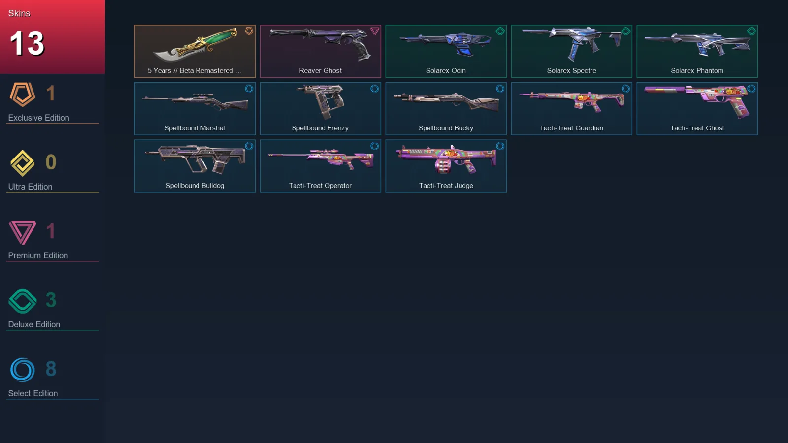 EU | Lv57 | Unranked | 13 Skin | 20 Agent | 30 Buddy — Valorant account