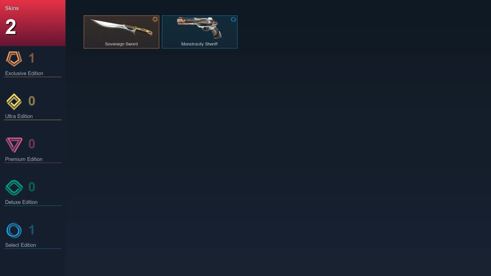 AP | Lv96 | Unranked | 2 Skin | 22 Agent | 47 Buddy