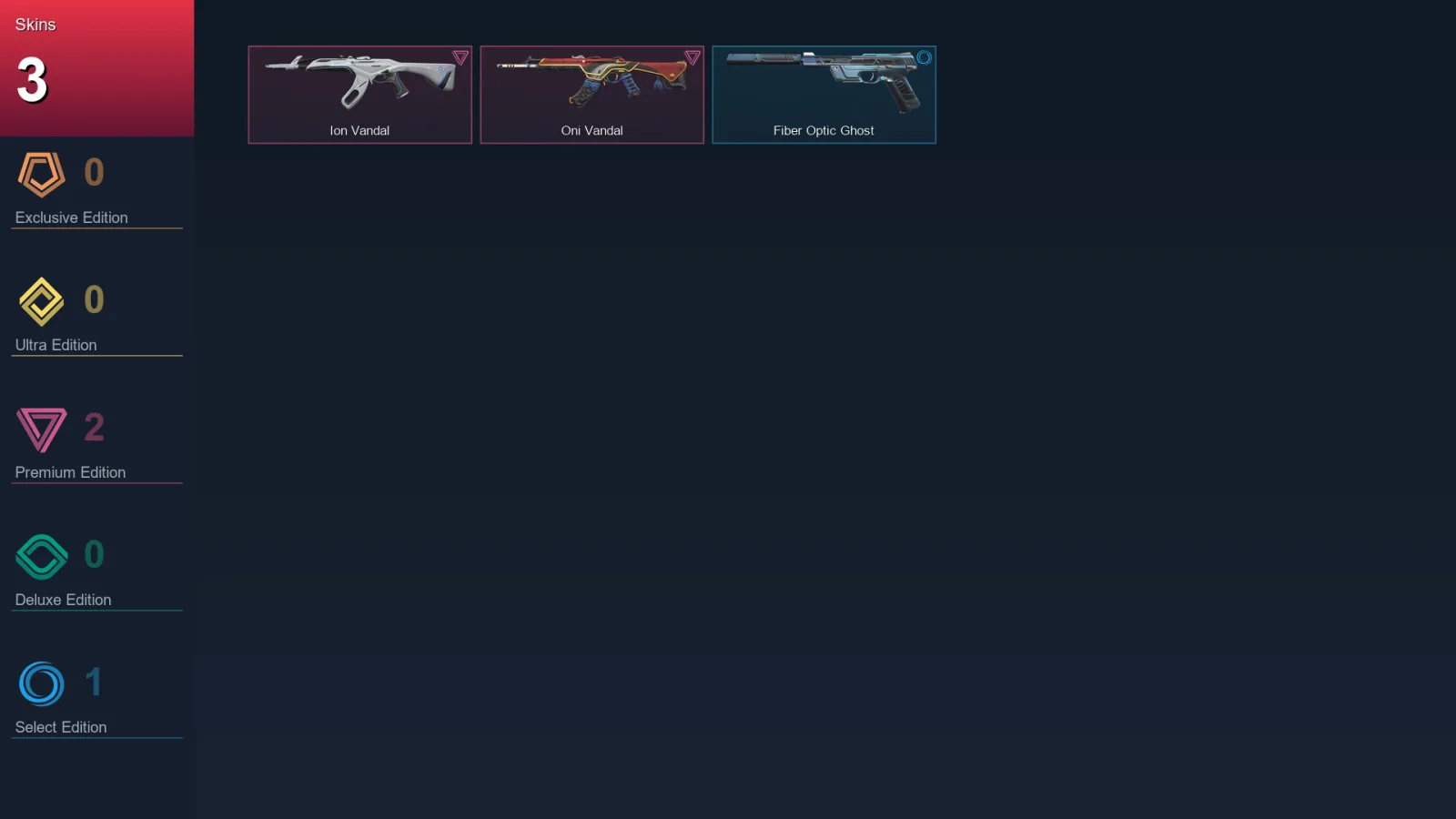 EU | Ion Vandal | Oni Vandal | Fiber Optic Ghost | 3 Skin | 24 Agent | 27 Buddy | Lv63