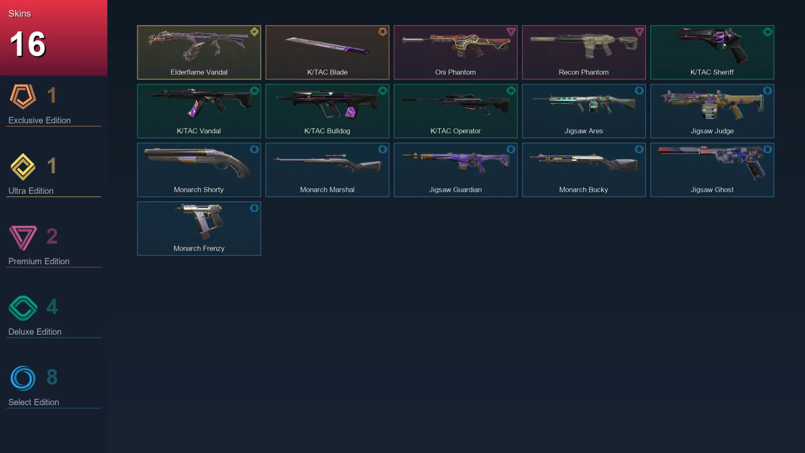 EU | Lv78 | Unranked | 16 Skin | 25 Agent | 42 Buddy — Valorant account