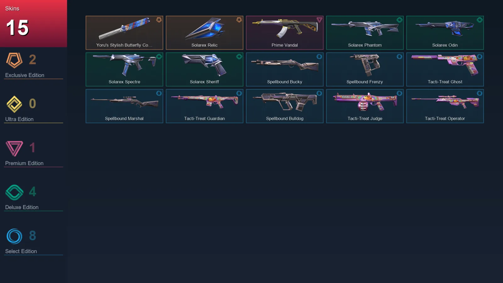 EU | Lv33 | Unranked | 15 Skin | 10 Agent | 13 Buddy — Valorant account