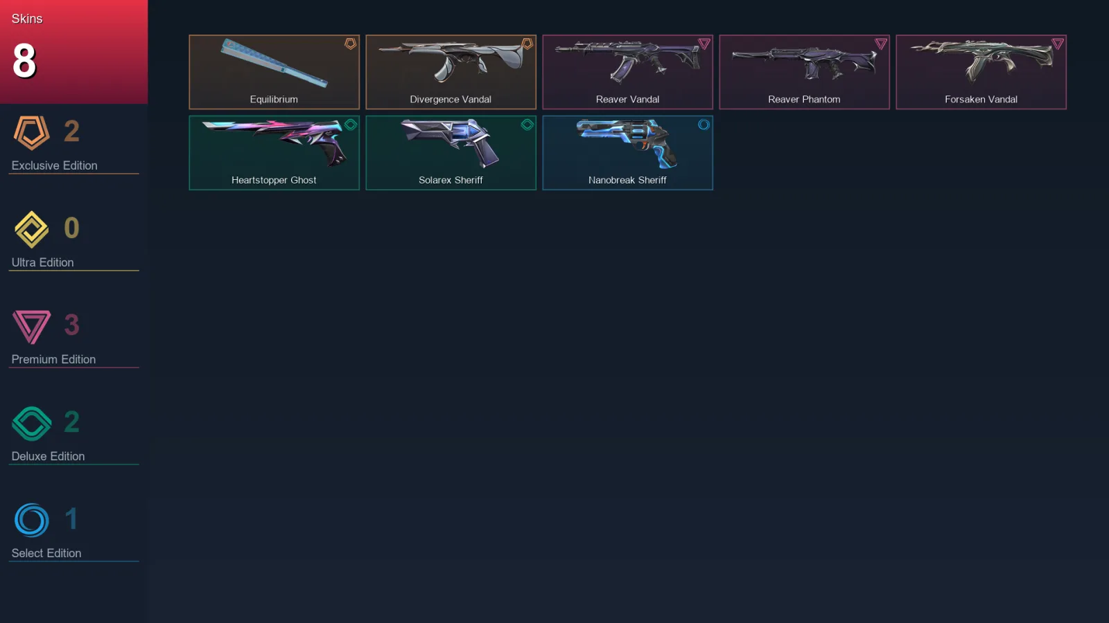 BR | Lv89 | Unranked | 8 Skin | 25 Agent | 31 Buddy — Unranked / Smurf Valorant