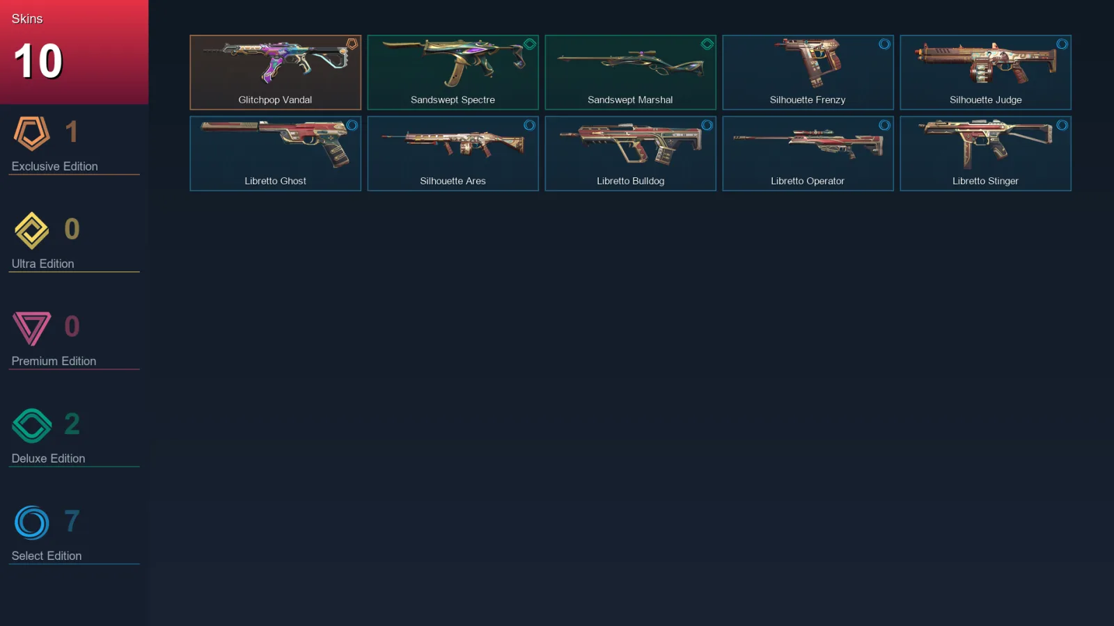 EU | Lv42 | Unranked | 10 Skin | 13 Agent | 20 Buddy
