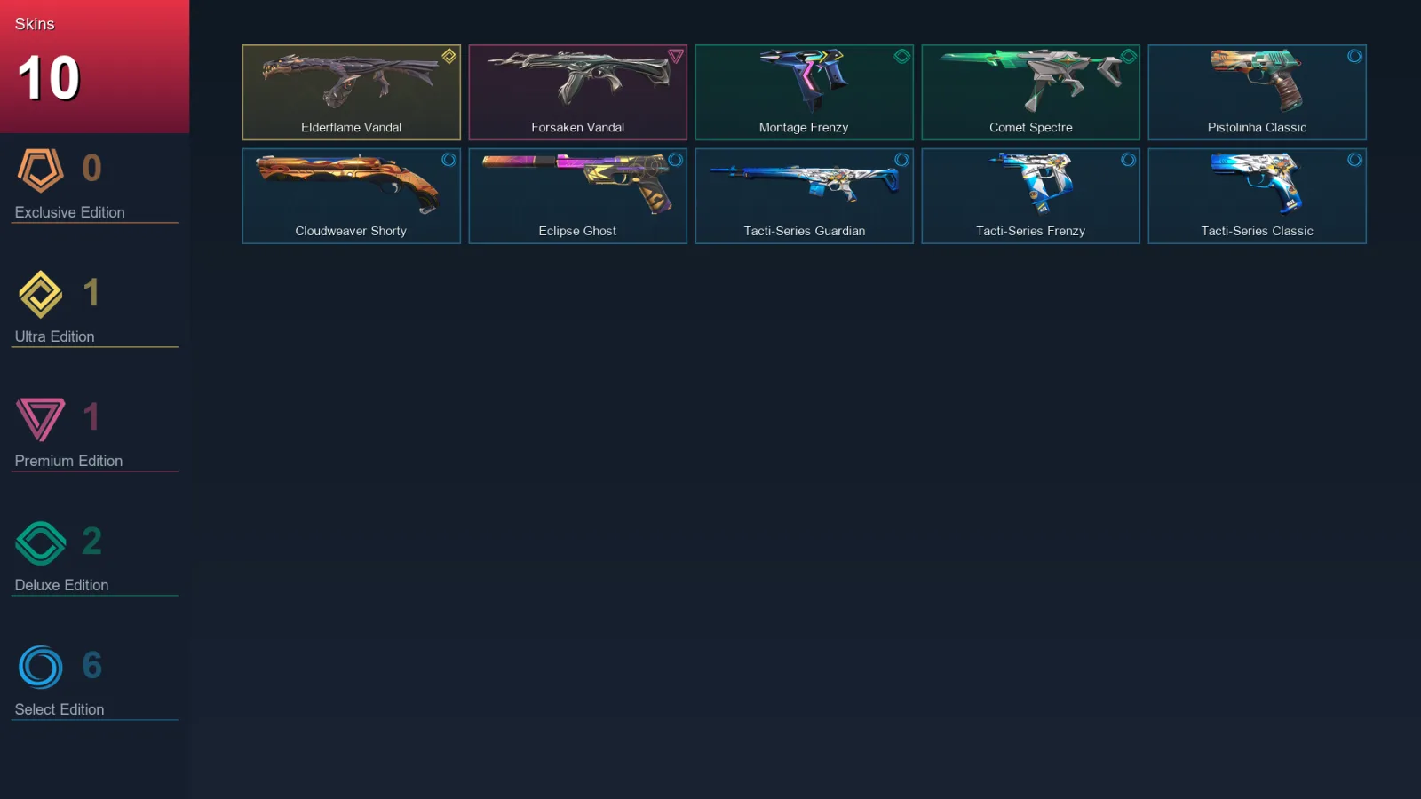 NA | Lv70 | Unranked | 10 Skin | 25 Agent | 56 Buddy