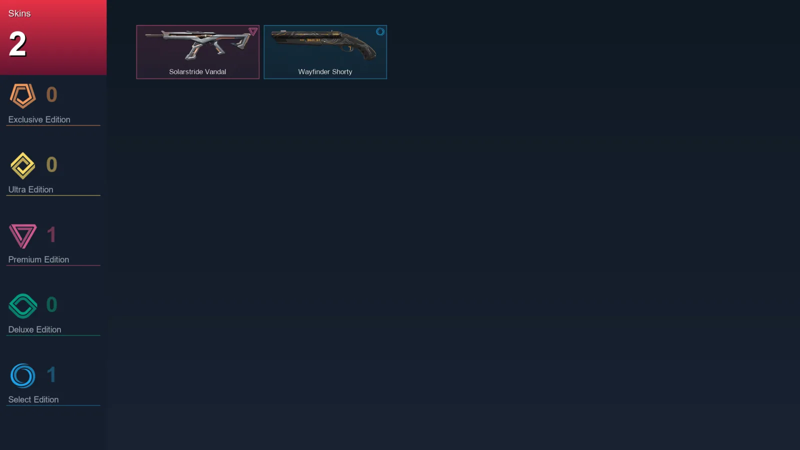 BR | Lv22 | Unranked | 2 Skin | 9 Agent | 16 Buddy