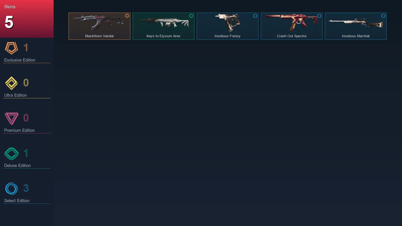 AP | Lv13 | Unranked | 5 Skin | 7 Agent | 6 Buddy