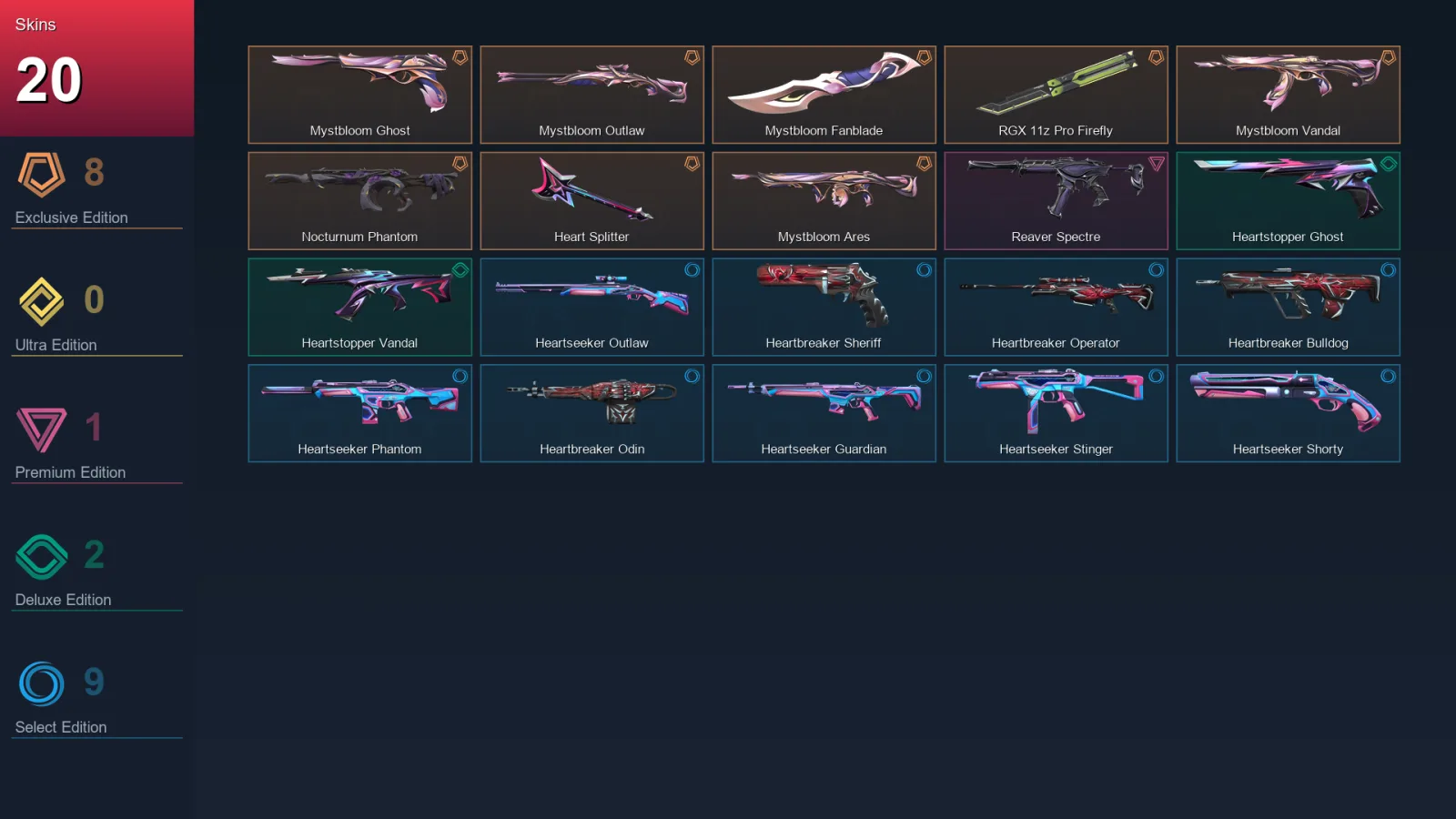 AP | Lv34 | Unranked | 20 Skin | 11 Agent | 14 Buddy — Unranked / Smurf Valorant