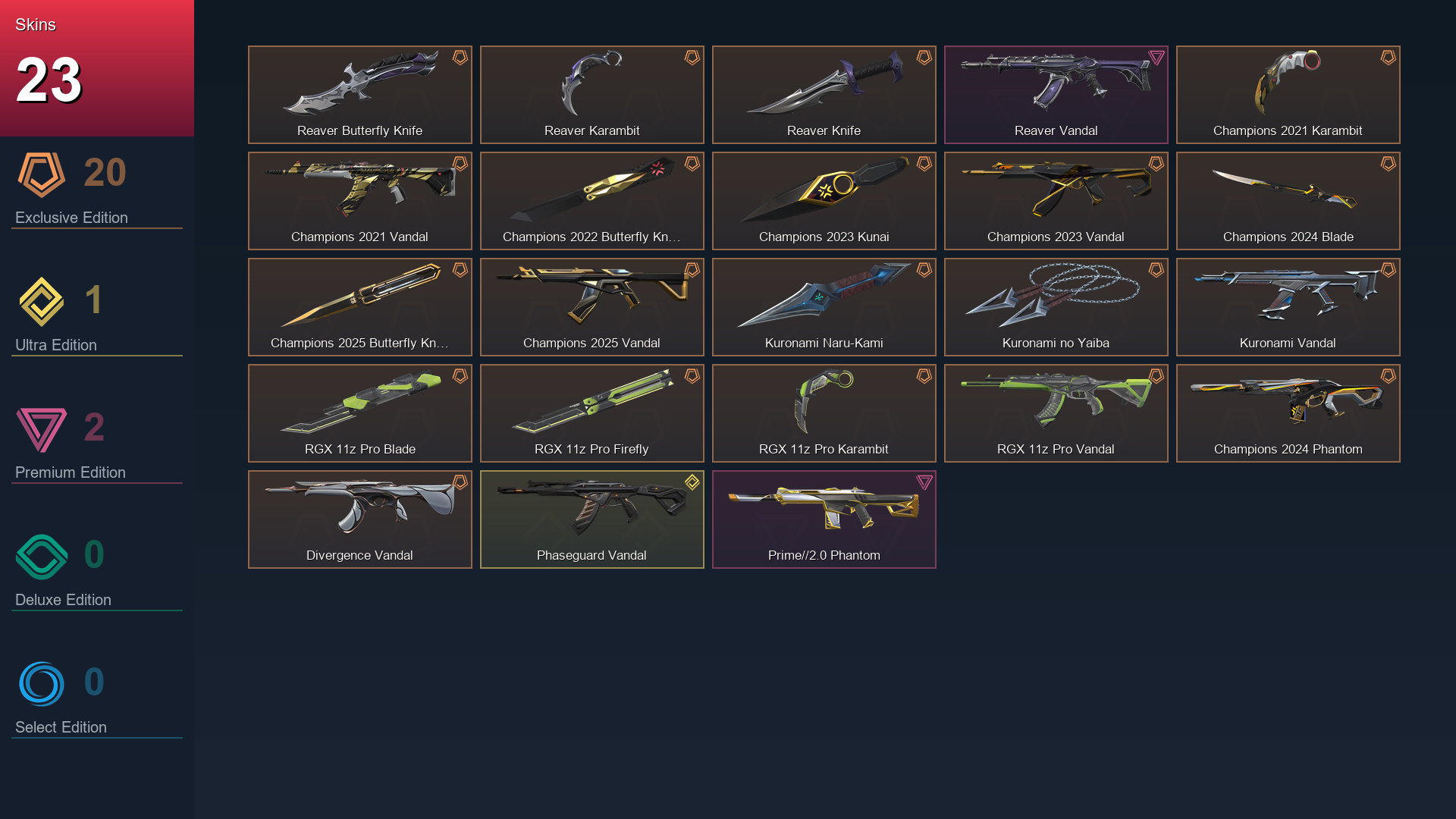 Valorant Account — Gold 2 | Level 104 | 110 Skins | 29 Agents | AP — Gold Valorant