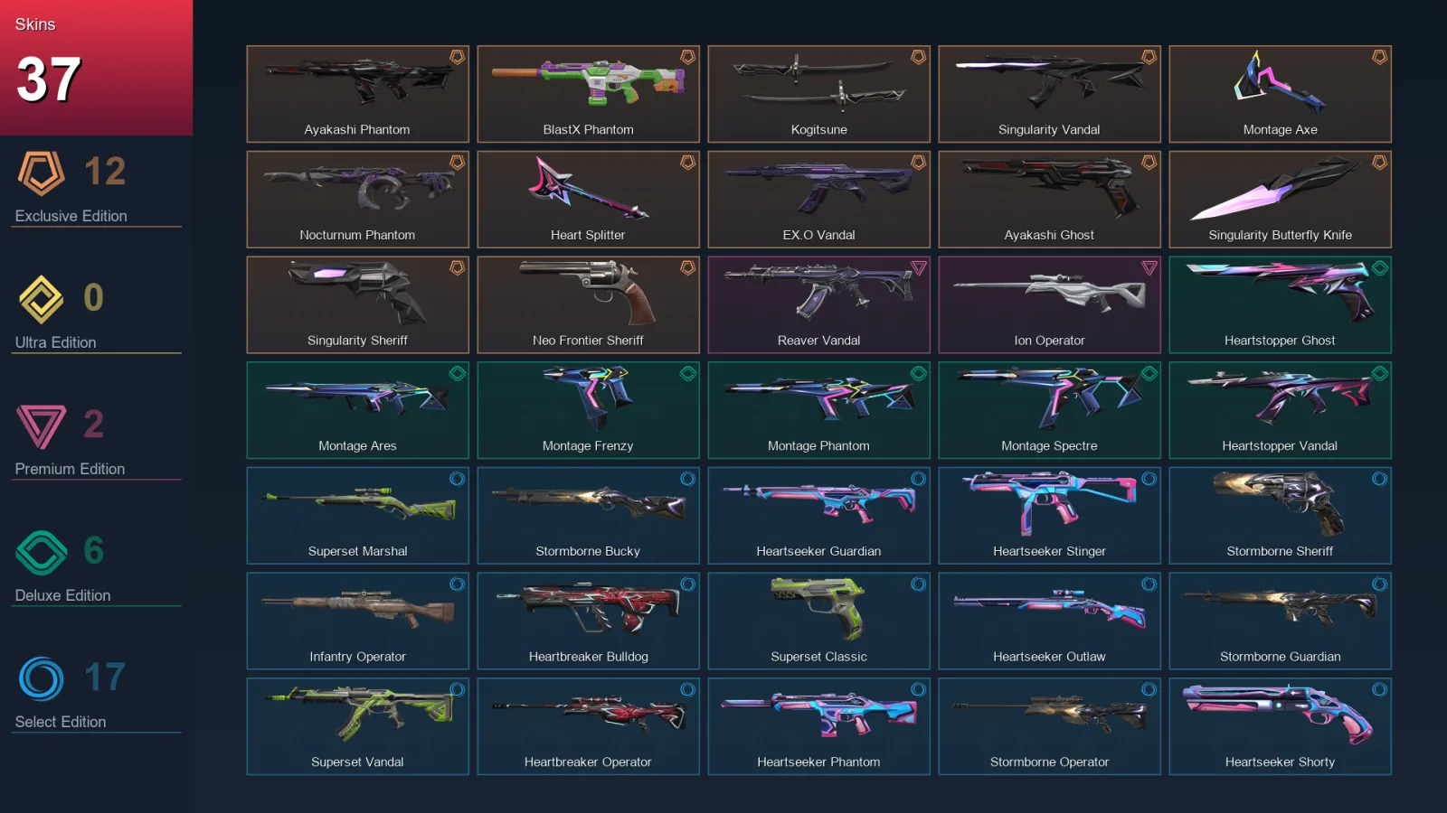 BR | Lv91 | Unranked | 37 Skin | 21 Agent | 26 Buddy — Unranked / Smurf Valorant