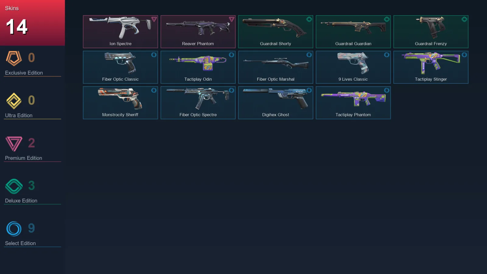 LA | Lv124 | Unranked | 14 Skin | 25 Agent | 47 Buddy — Valorant account